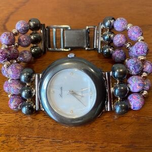 Unique Vintage Lucida Stone Watch